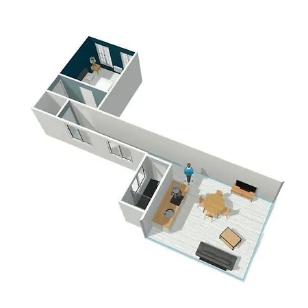 Mon Joli Pres Des Quais A דירה *